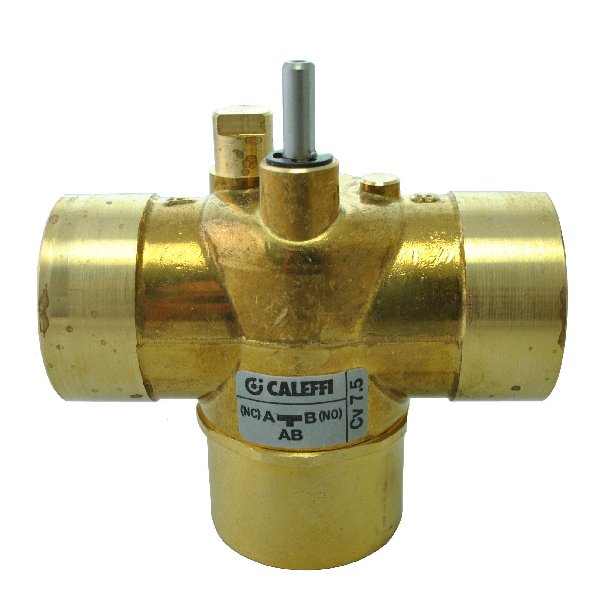 Caleffi Z-one - 1 1/4' Sweat 3-way Straight Valve Body