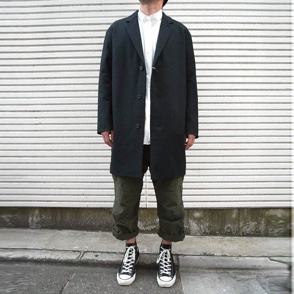 MARKAWARE MINIMALIST CHESTERFIELD COAT A15C-04CO01C 「Area」