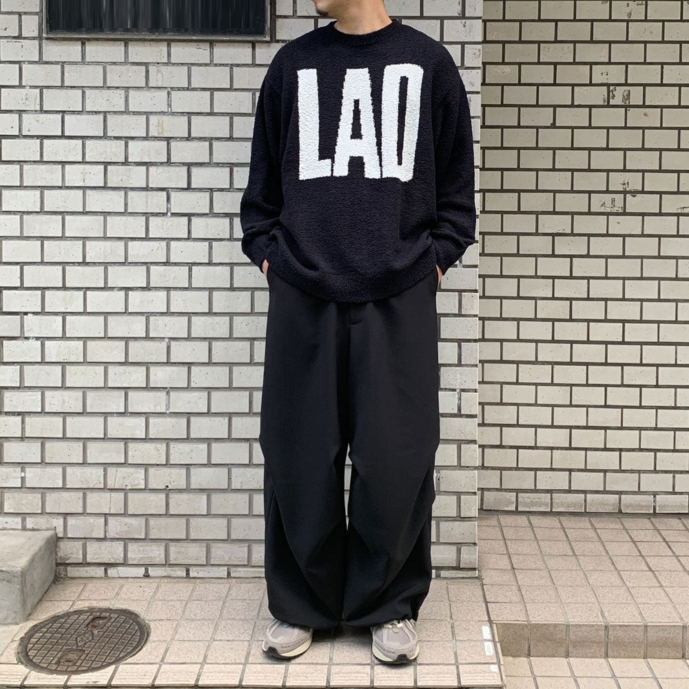 LAD MUSICIAN(ラッドミュージシャン) - BIG LOGO CREW NECK PULLOVER