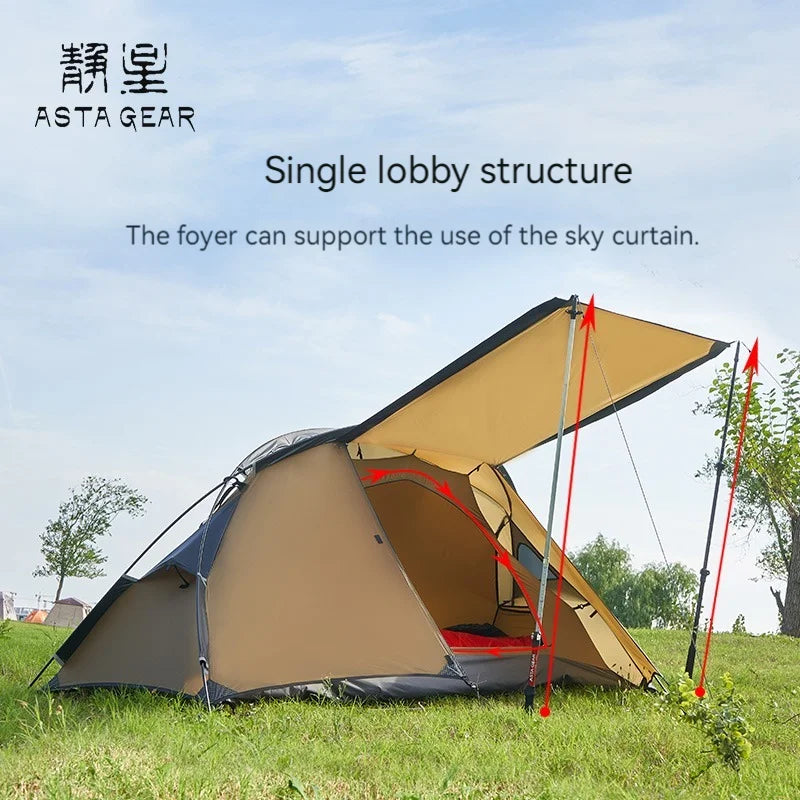 Asta Gear Crescent 1 20D Silione Nylon 1person windproof