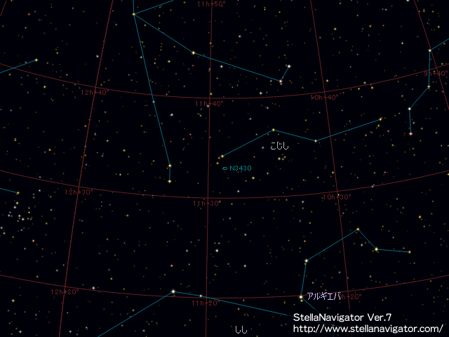 山形市の板垣さん、NGC 3430の超新星2004ezを発見