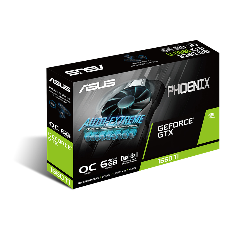 PH-GTX1660TI-O6G｜ビデオカード｜ASUS 日本