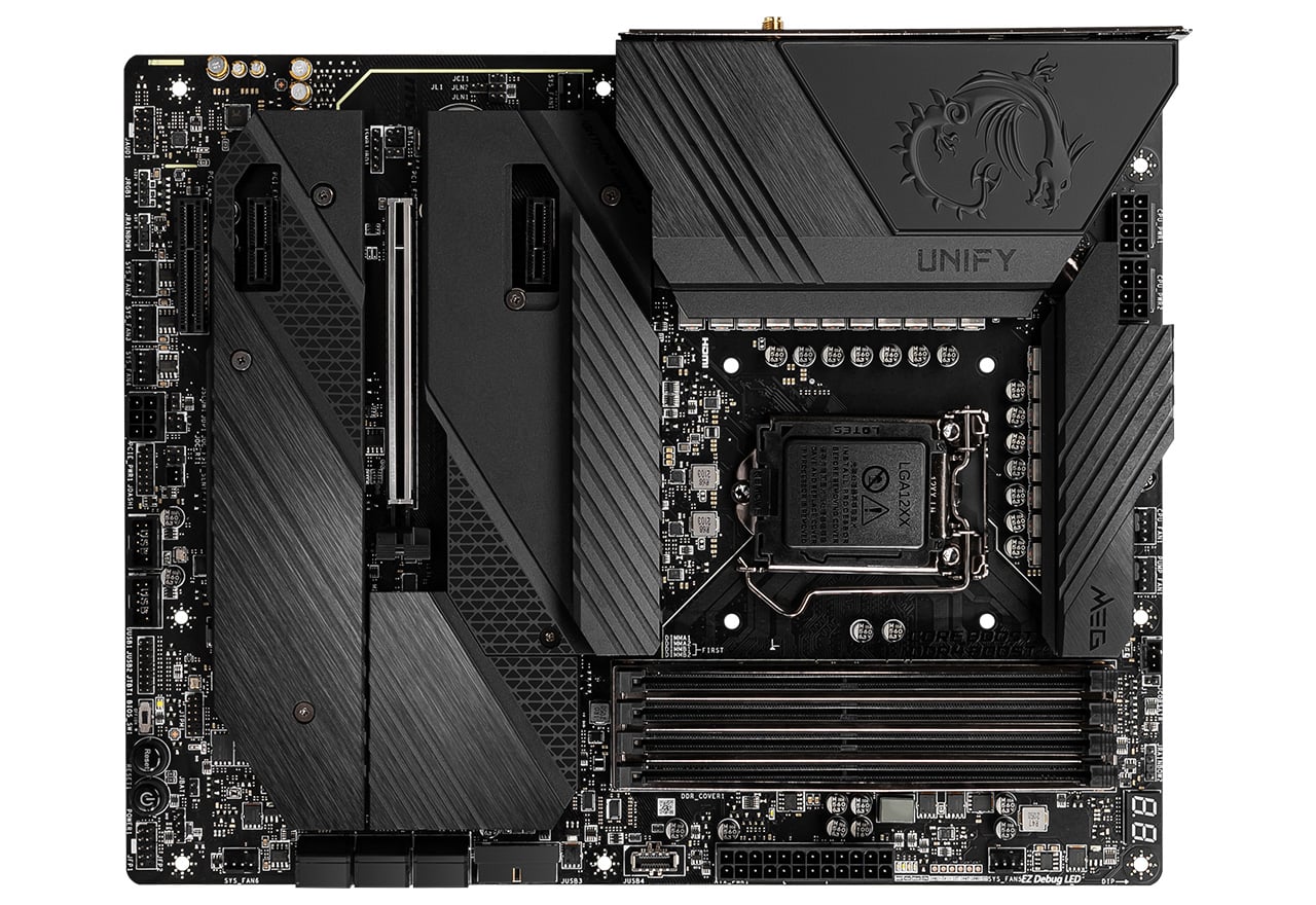 MEG Z590 UNIFY | MSI マザーボード Intel Z590チップセット | 株式