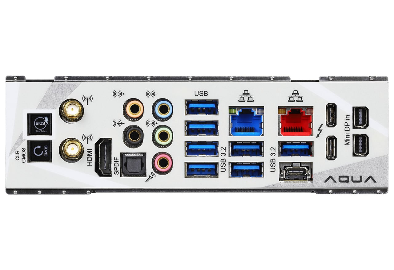 Z490 AQUA | ASRock マザーボード Intel Z490チップセット | 株式会社