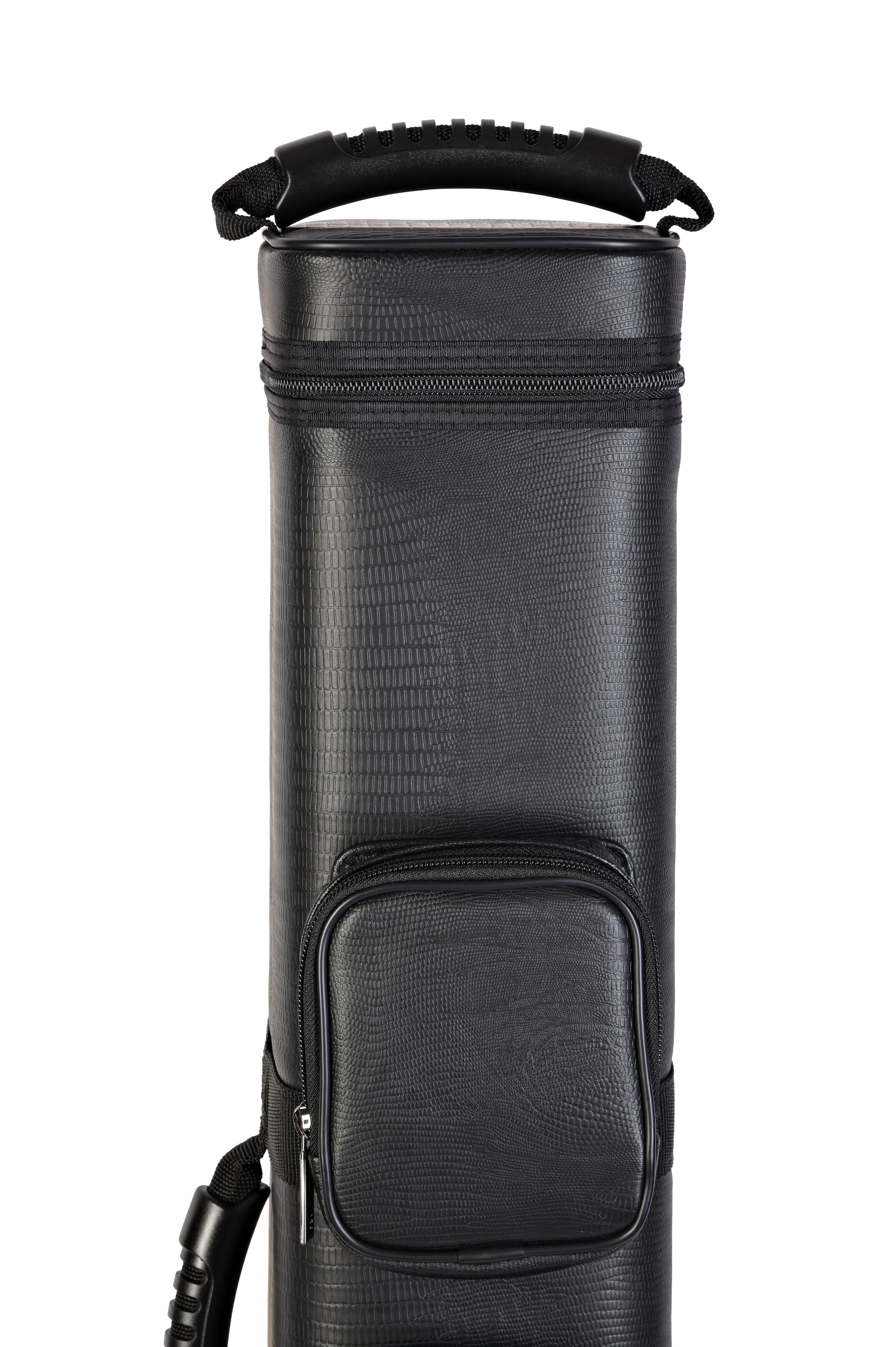 ASKA Hard 4x8 Pool Cue Case, Holds Up to 4 Butts and 8 Shafts