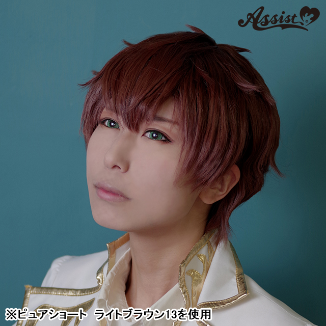 コスプレ用ウィッグ ピュアショート ライトブラウン02 ― コスプレ