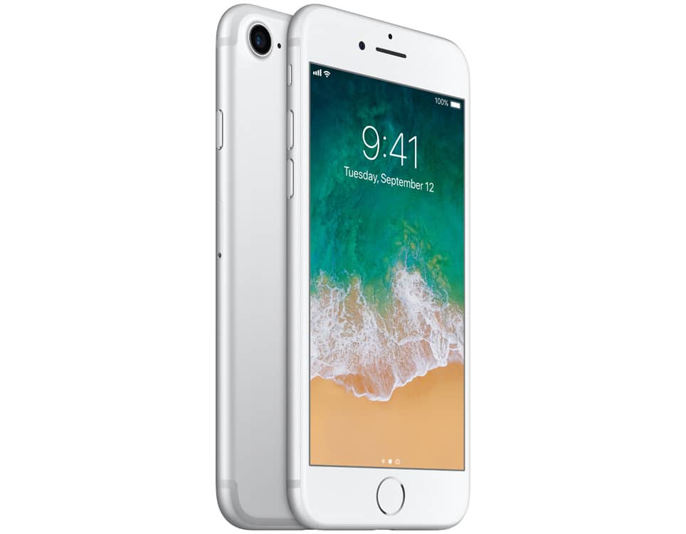 Apple iPhone 7 Silver 128 GB from AT&T
