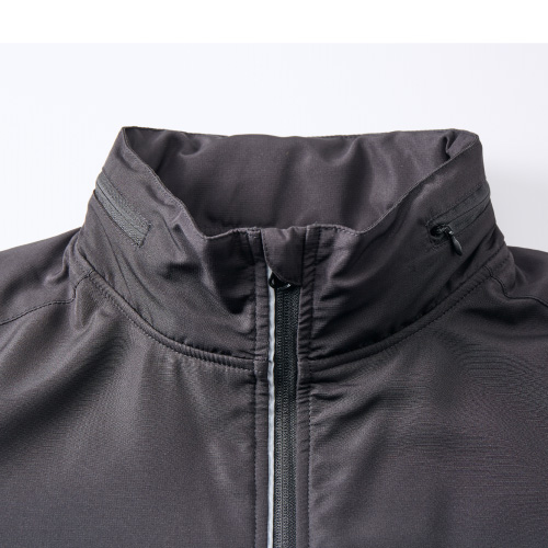 マイクロリップストップ フードイン ジャケット（裏フリース