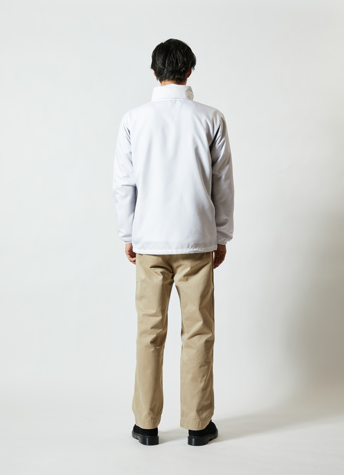 マイクロリップストップ フードイン ジャケット（裏フリース