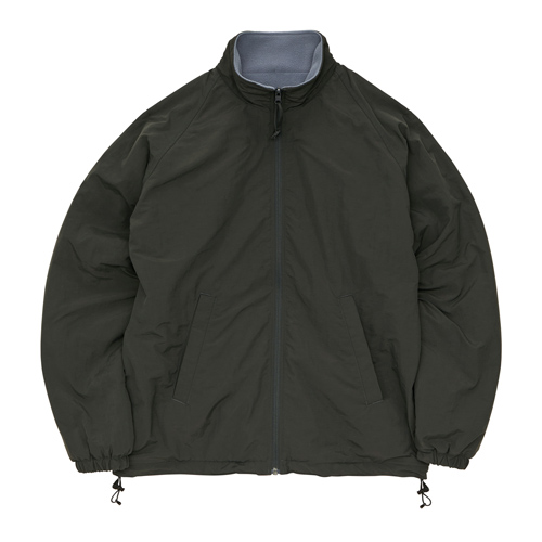 シェル フリース リバーシブル スタンド ジャケット | アトムプリント