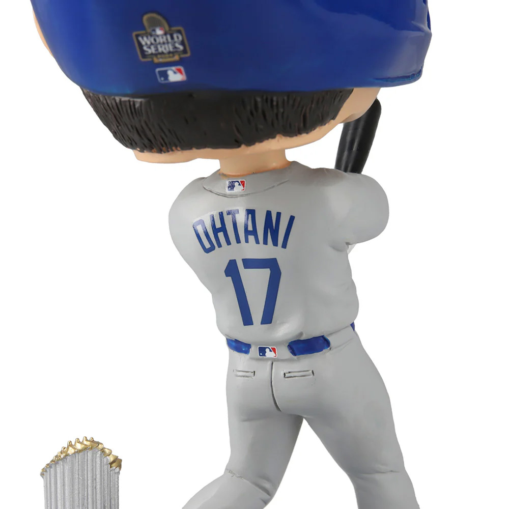 大谷翔平選手のワールドシリーズ優勝記念ボブルヘッドが登場！ 世界