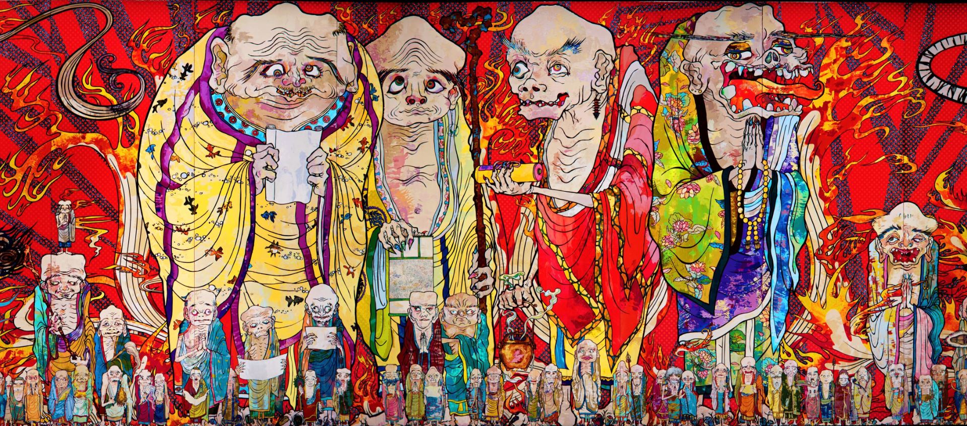 村上隆の五百羅漢図展 2015年10月31日(土)～2016年3月6日(日)森美術館