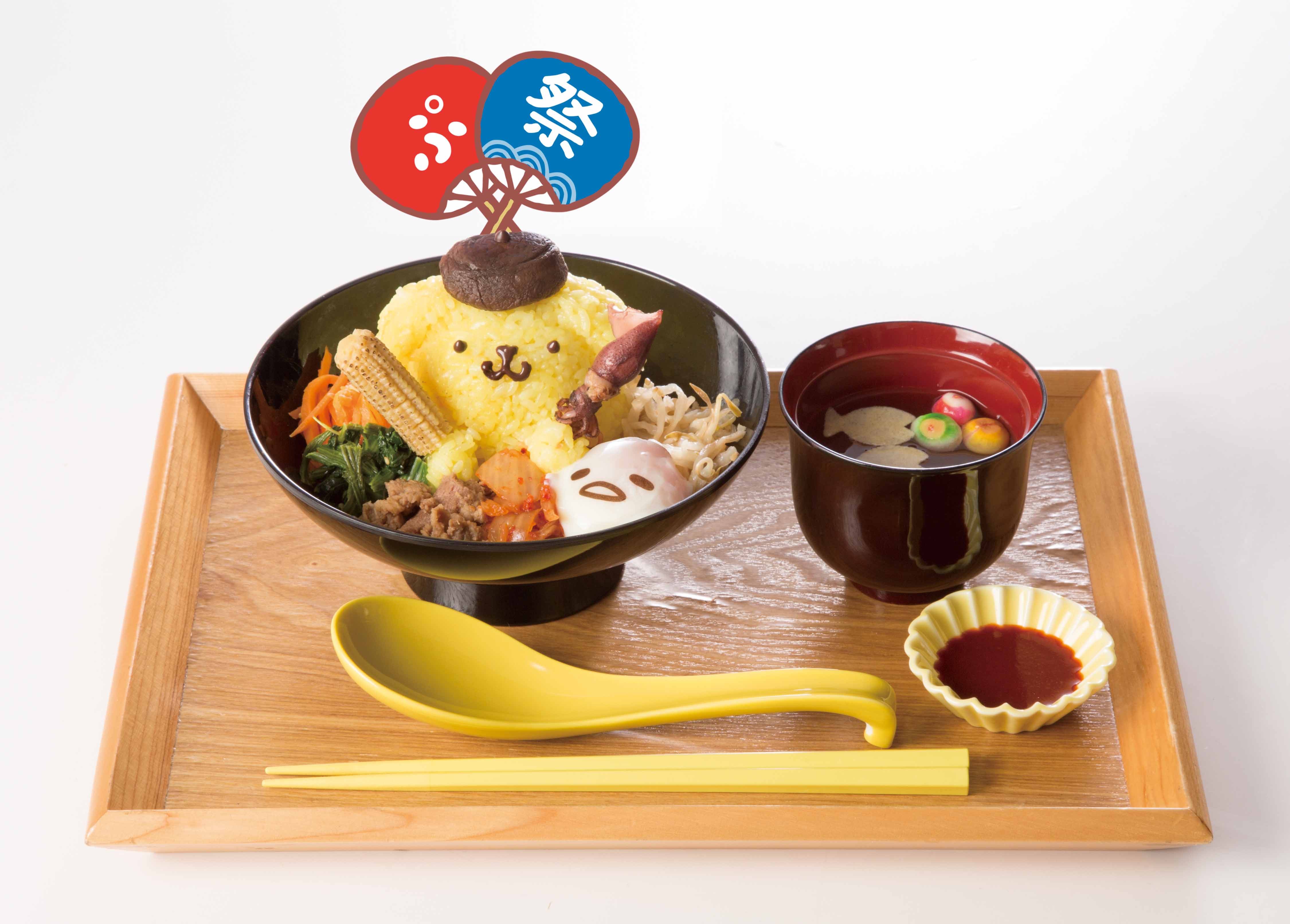 ポムポムプリンカフェで夏メニューを6/12～販売＠横浜・名古屋 祭りを