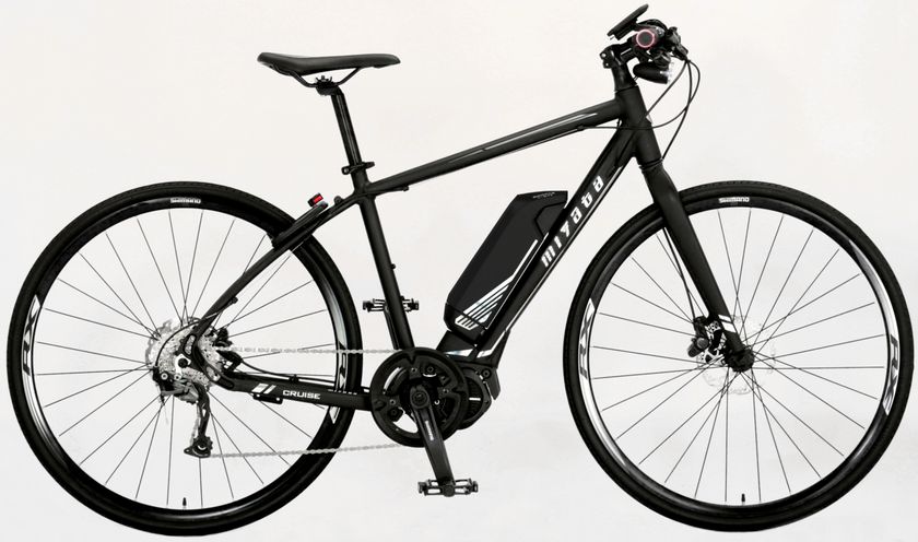 走行距離115km *1 走る楽しさを体験できる 電動アシストクロスバイク