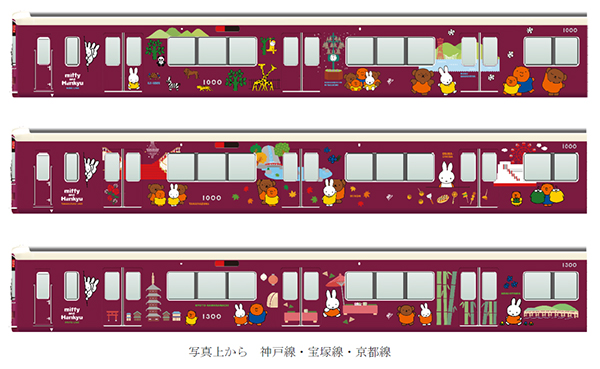 miffy and Hankyu コラボレーション企画がはじまります ～ 8月3日（水