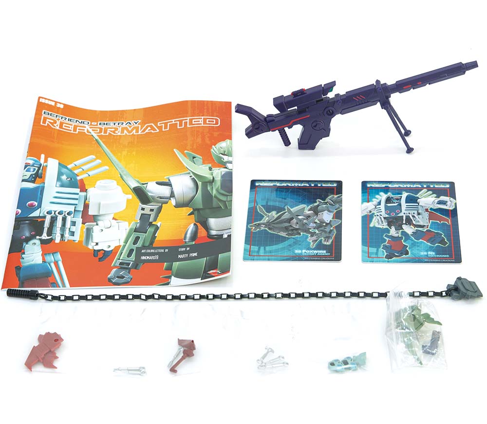 New Mastermind Creations R-38 Foxwire & Ni MMC DJD Action Figure