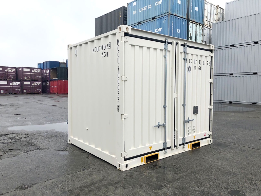 新品 10ft海上コンテナ / クリーム | ATS, Japan