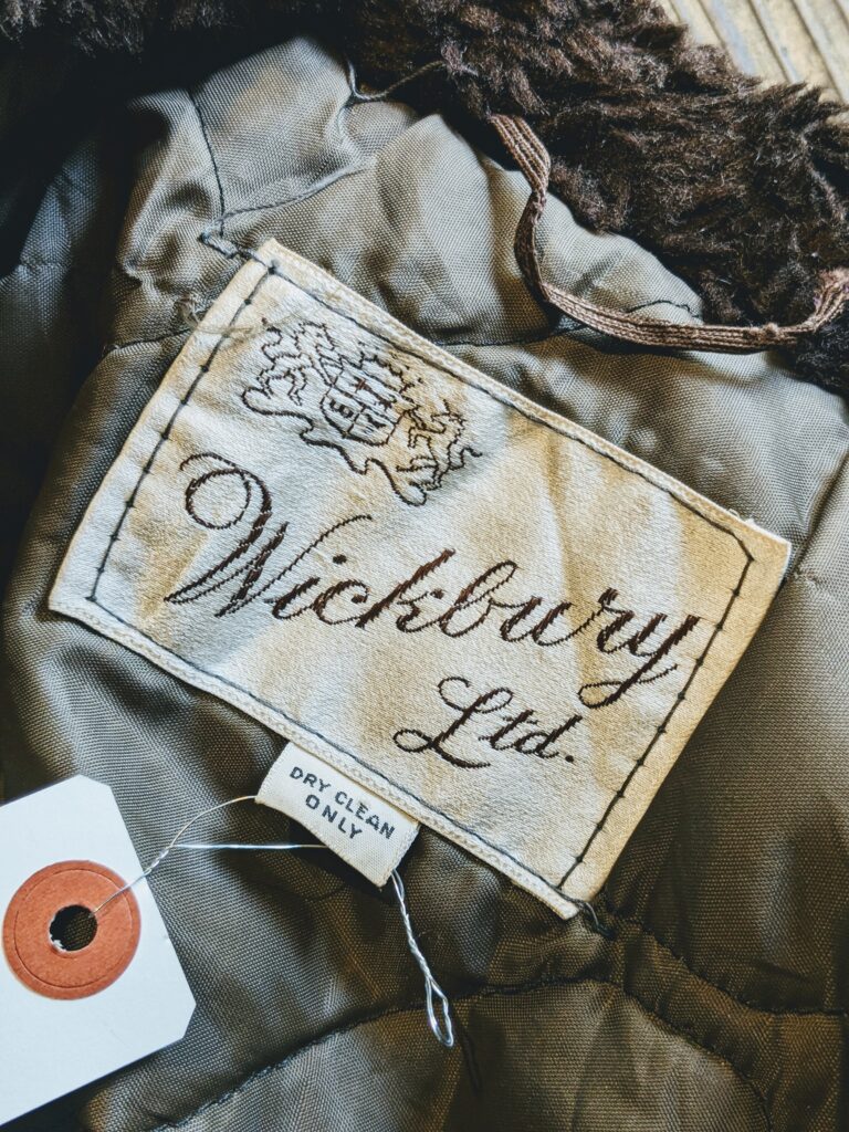 1960s-70s USA Wickbury Corduroy Jacket Brown Mens-L – ataco garage