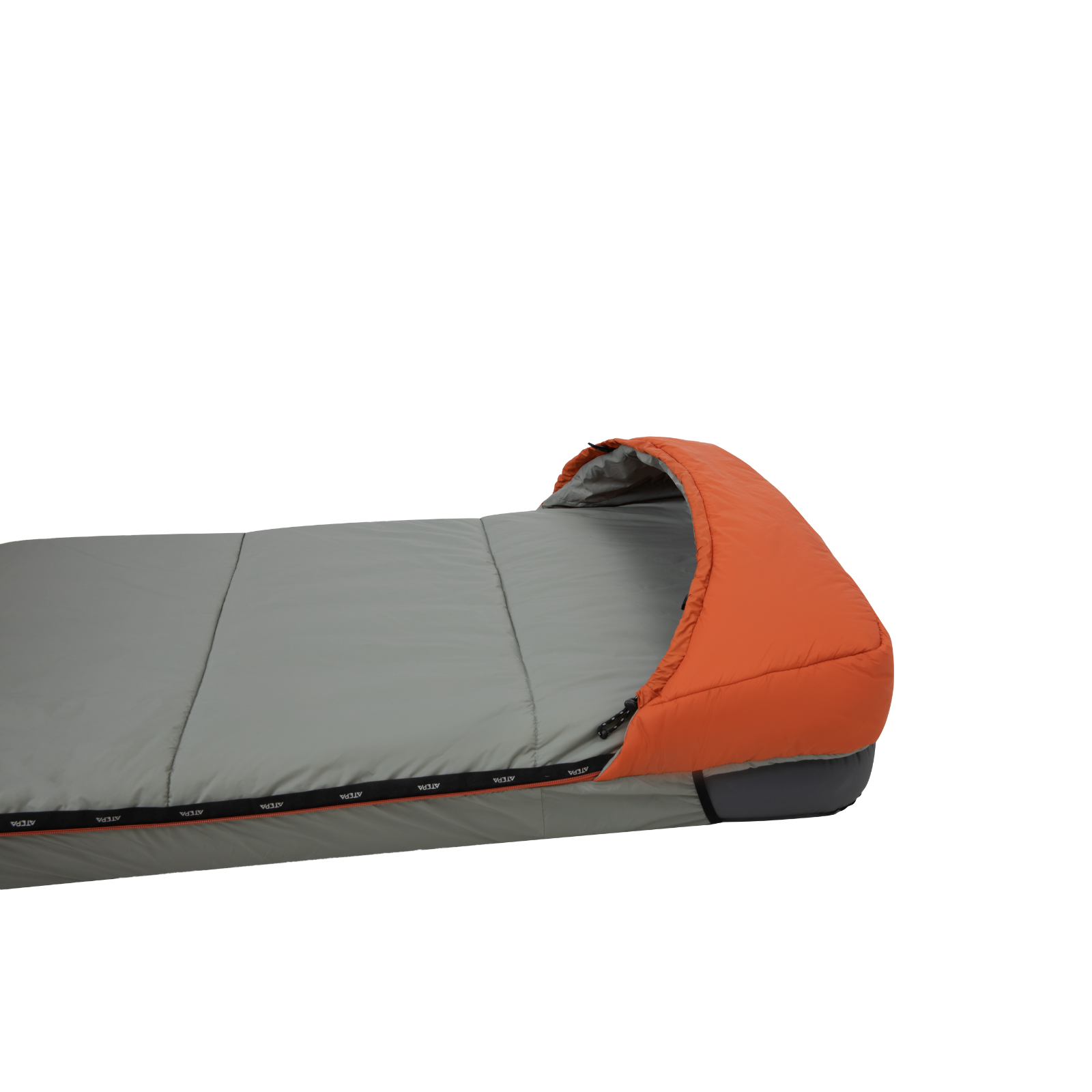 Atepa 3 in 1 Down Backpacking Sleeping Bag 44.6F to 10.4F Orange