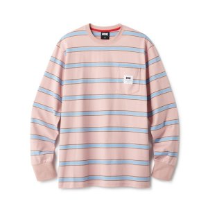 FTC STRIPE HALF ZIP SWEATSHIRT