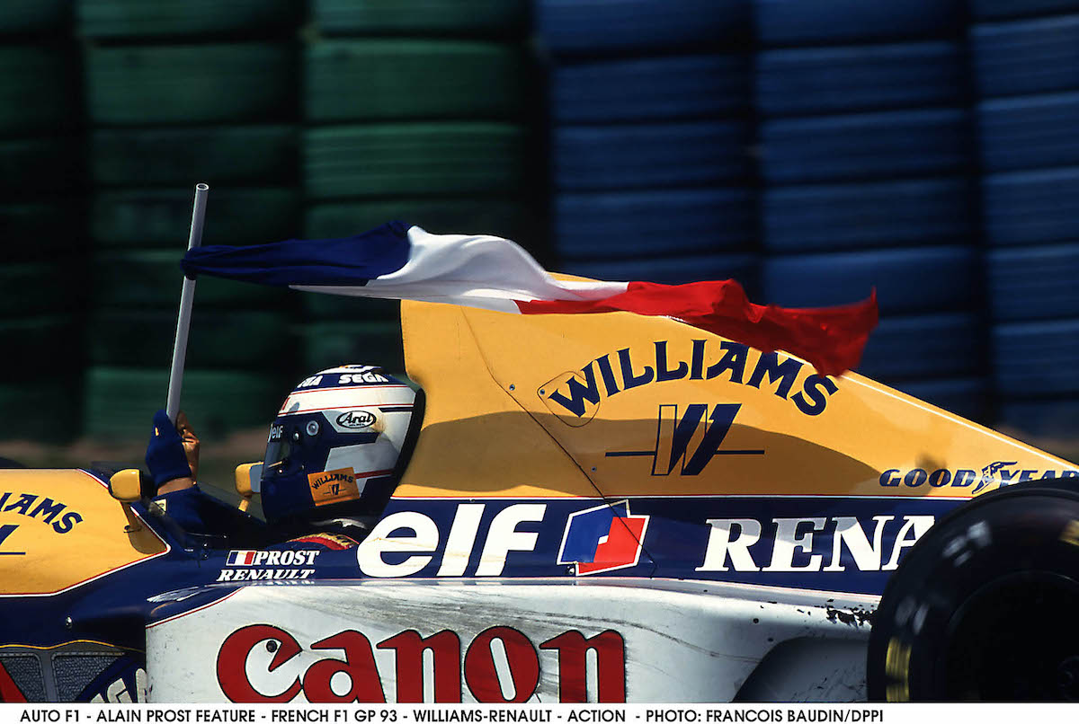 A story of nerve, flag and friendship at the 1993 French GP