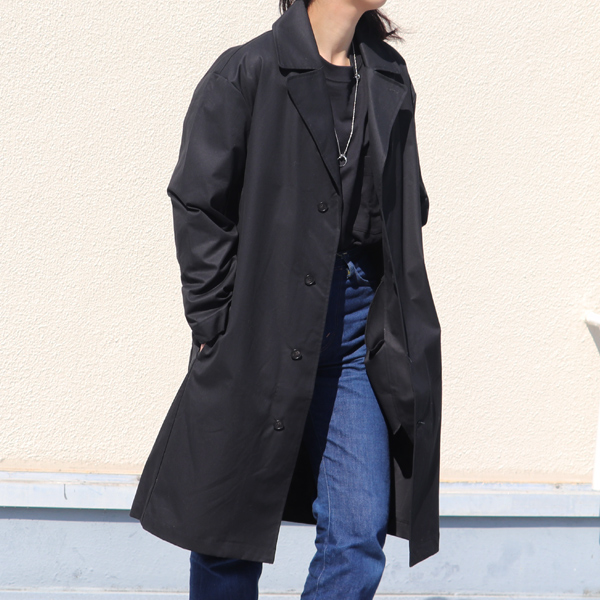 VENTILE®（ベンタイル）40/2耐水撥水ギャバ UK ARMYコート［Lady's