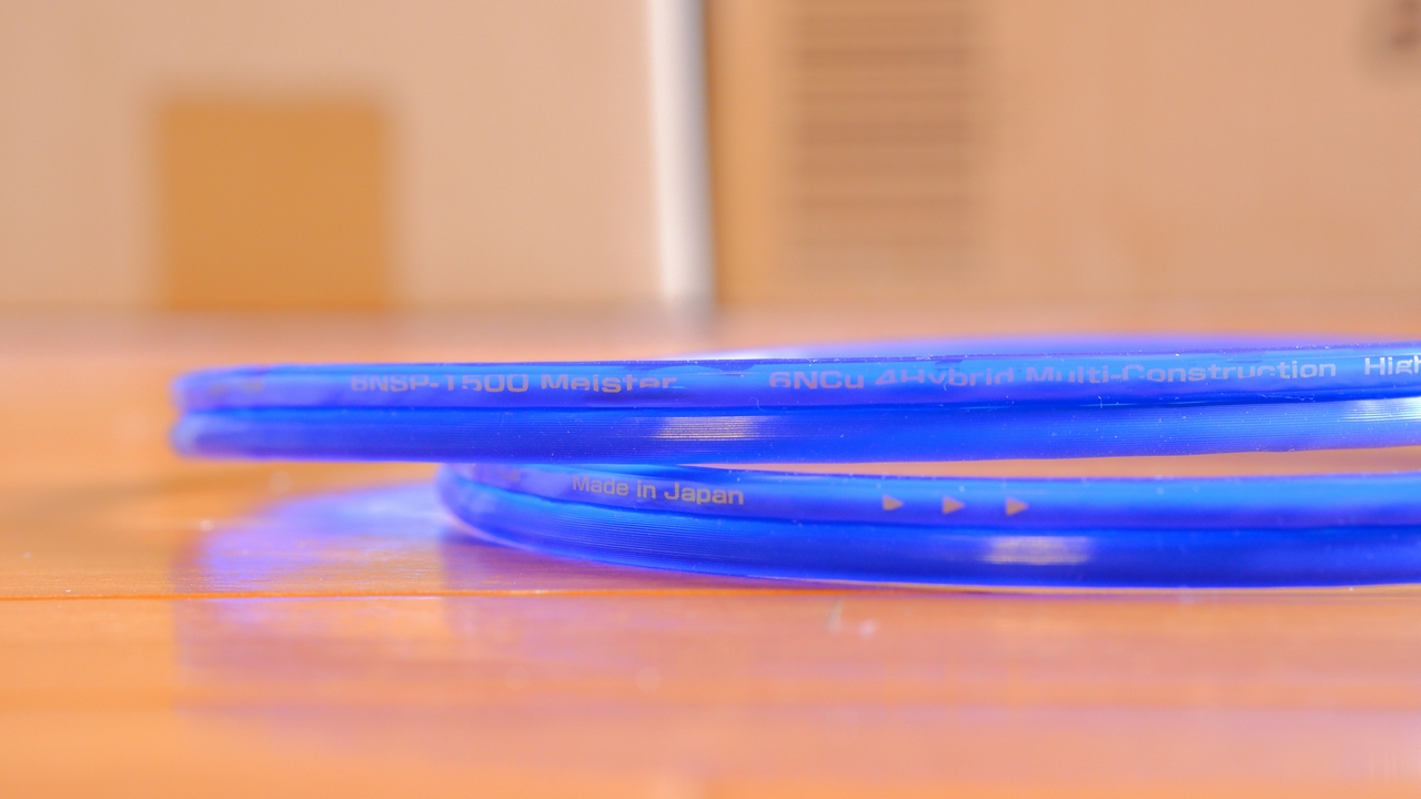 Zonotone 6NSP-1500 Meister スピーカーケーブル 購入レビュー