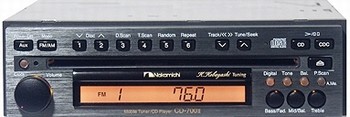 ナカミチ Nakamichi CD-35 1DINヘッドユニットを分解メンテナンスして