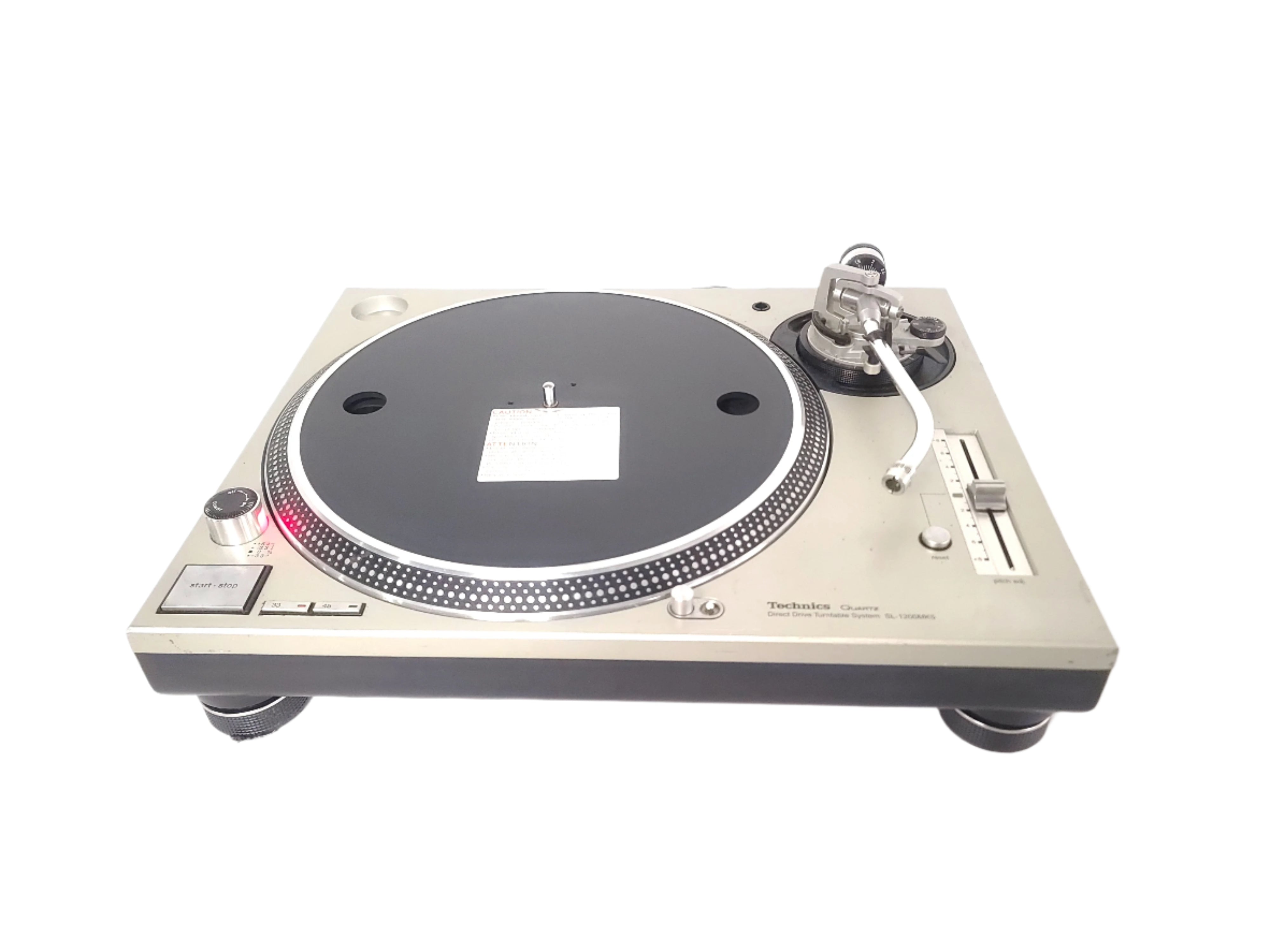 Technics SL-1200 mk5ターンテーブル シルバー×2台セット Technics SL