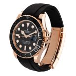 Rolex Yacht-Master 116655, 18K Rose Gold, Black Index Dial, 40 mm