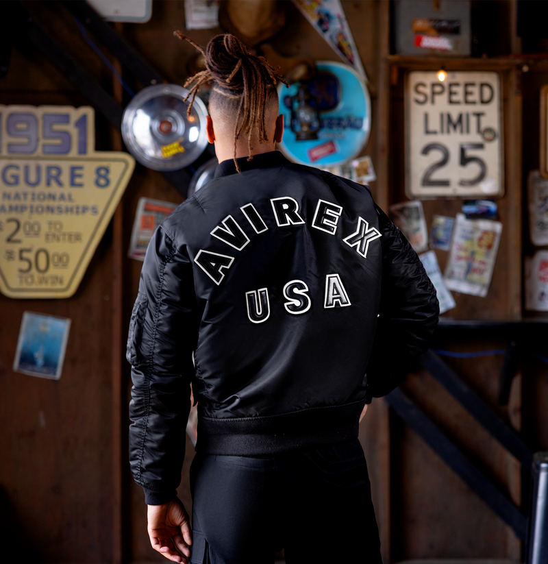 MA-1 NYLON BOMBER JACKET – Avirex