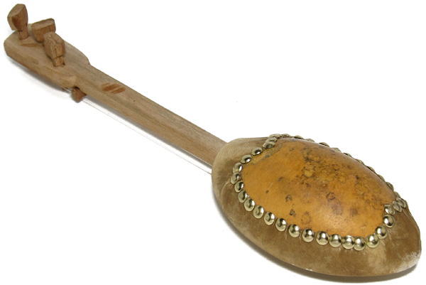 ンゴニ（ひょうたんギター・小）<アフリカのひょうたん楽器：アフリカ