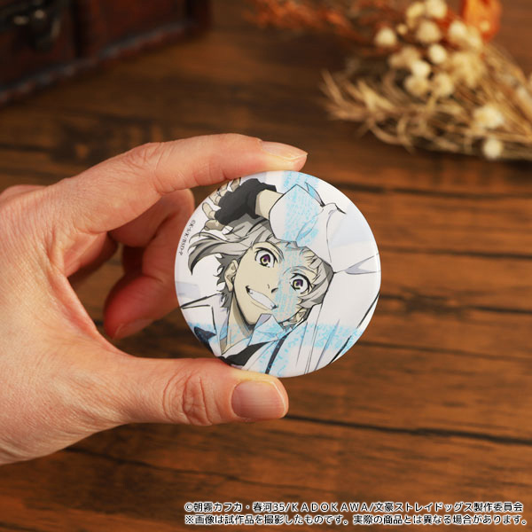 文豪ストレイドッグス 缶バッジセット／原画集 中原中也: キャラグッズ