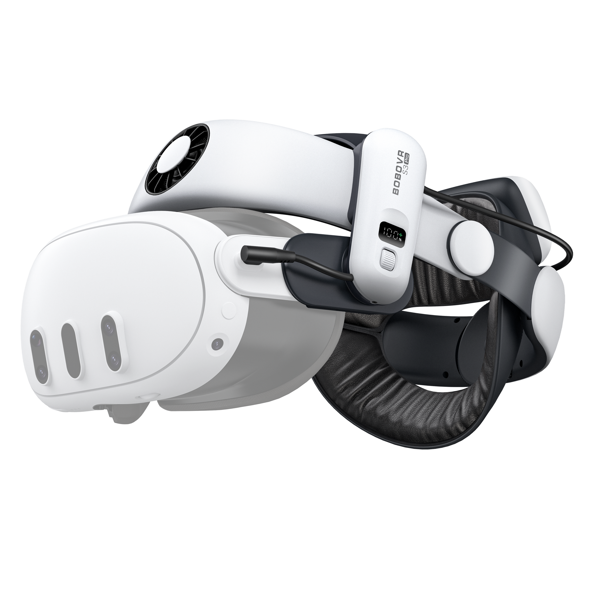BOBOVR S3 Pro Battery Strap for Meta Quest 3 & Quest 3S