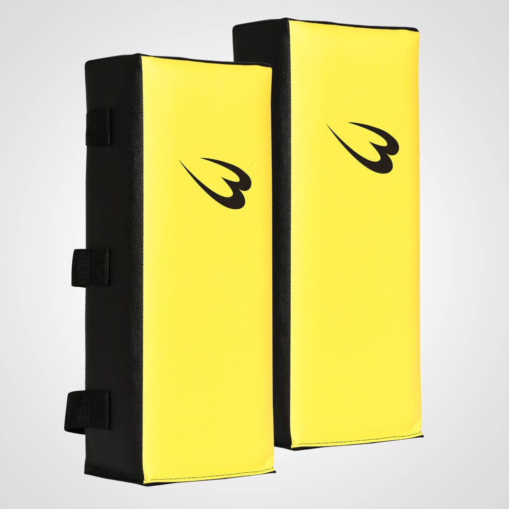 ハイパーキックミット イエロー×ブラック 2個セット KM111YEBKSET