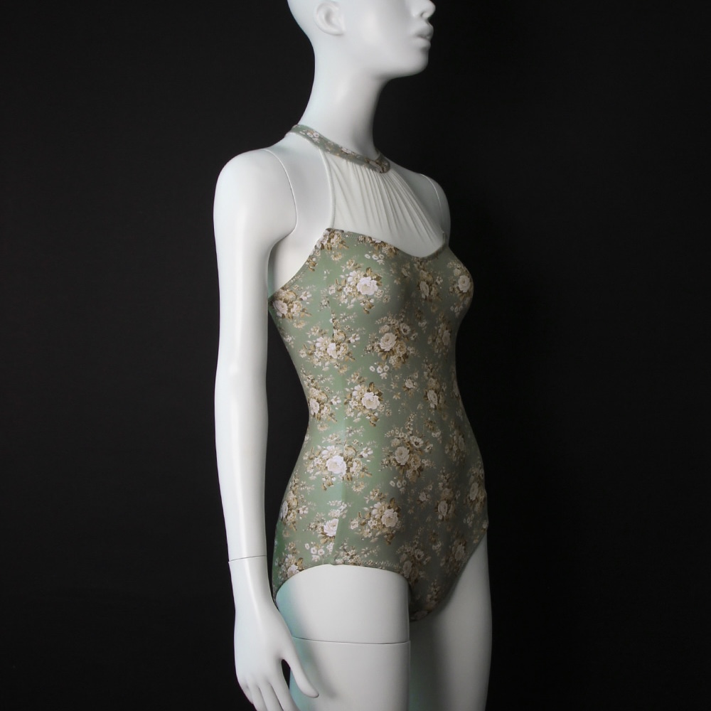LEVDANCE】Josephine Halter Neck Leotard TOILE DE JOUY - バレエ専門
