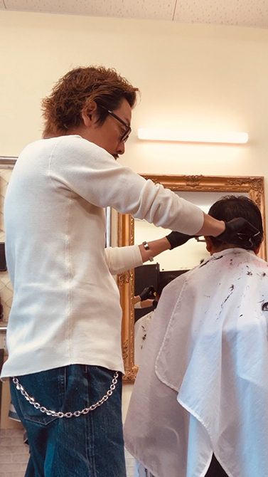 BARBER MARVY JAPAN バーバースケートボードデッキ 床屋 BARBER MARVY