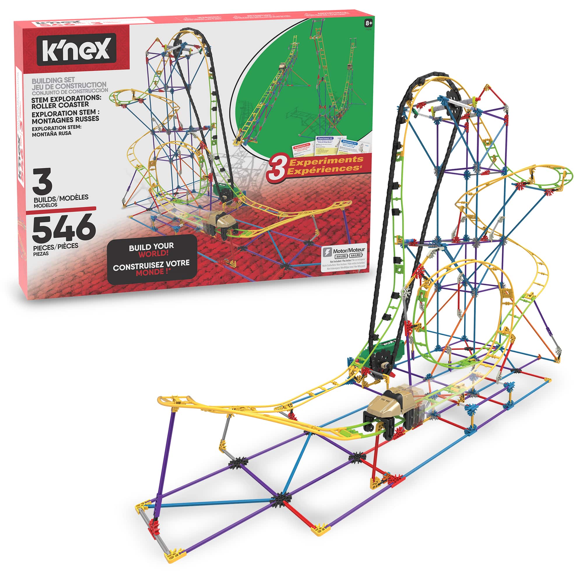 K'nex Education - STEM Explorations Roller Coaster Building Set