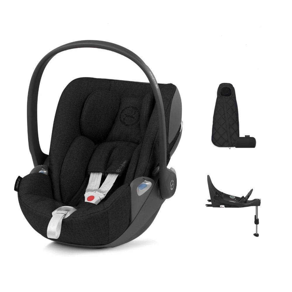 Cybex Cloud Z i-Size Plus Car Seat with Isofix Base & Mini Snogga