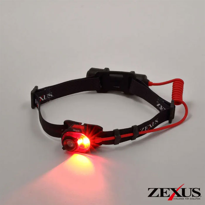 ゼクサス LEDヘッドライト ZX-R390 USB充電モデル 15周年限定ケース