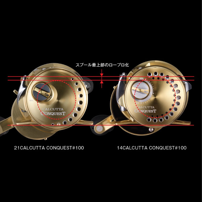 SHIMANO 22 Calcutta Conquest 200XG / 201XG - 【Bass Trout Salt