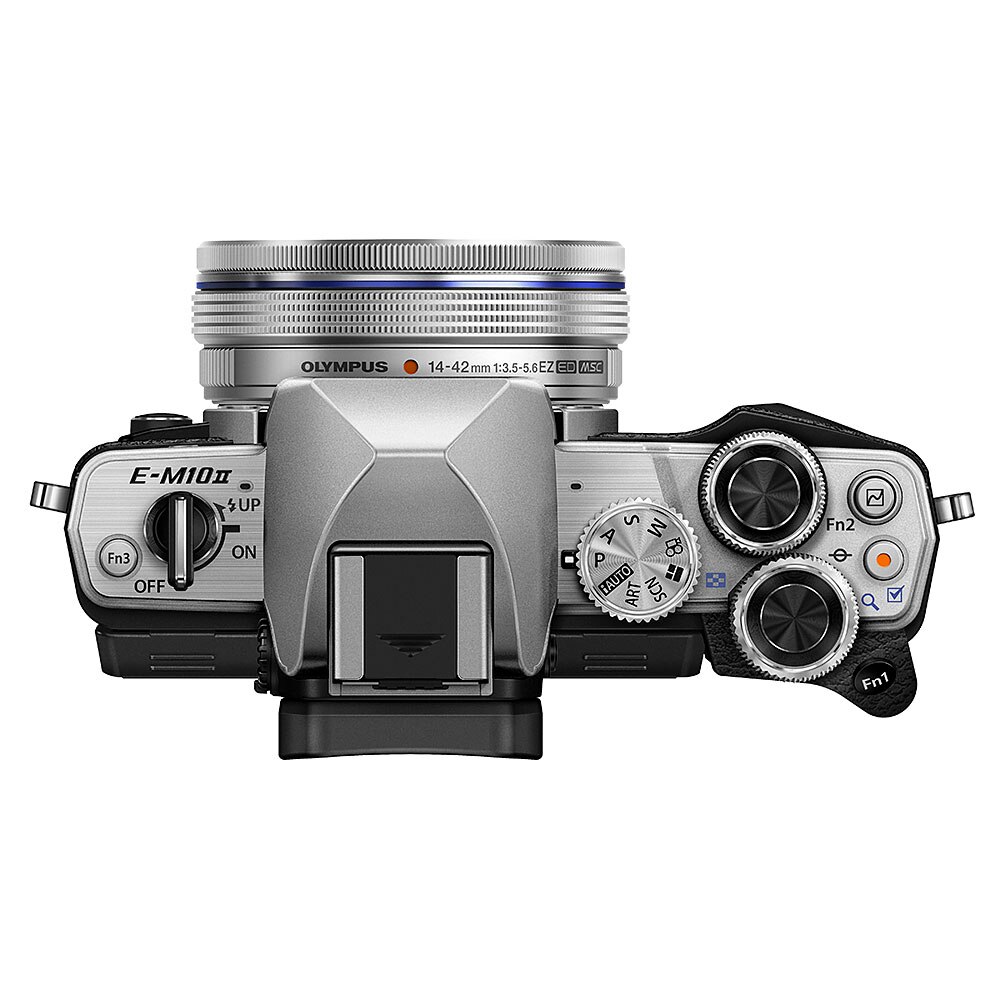 Olympus OM-D E-M10 Mark II Mirrorless Silver Camera Body