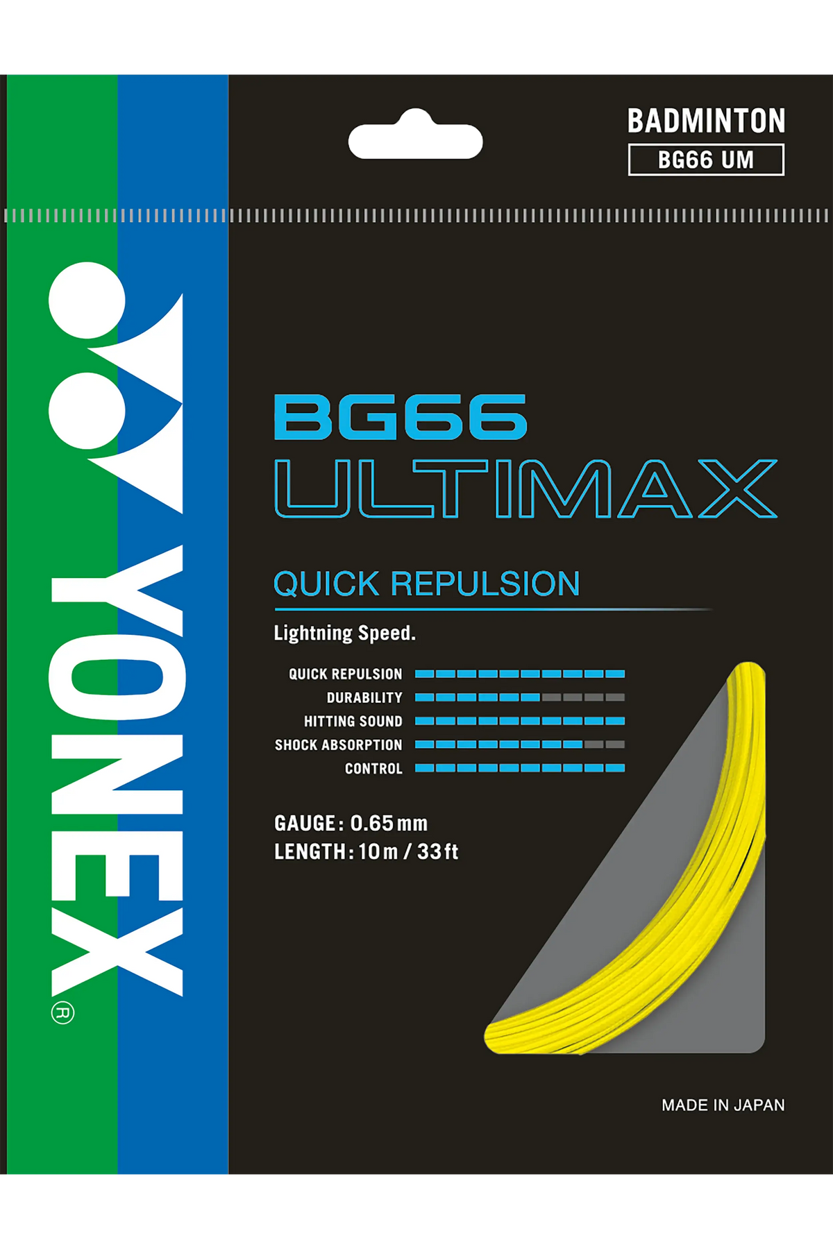 Yonex BG-66 Ultimax Badminton String – Badminton Avenue
