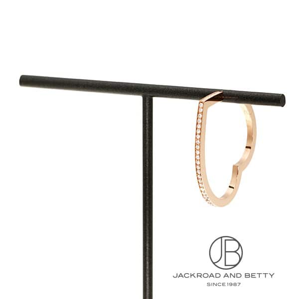 アンティフェール ハート ラージピアス パヴェダイヤモンド