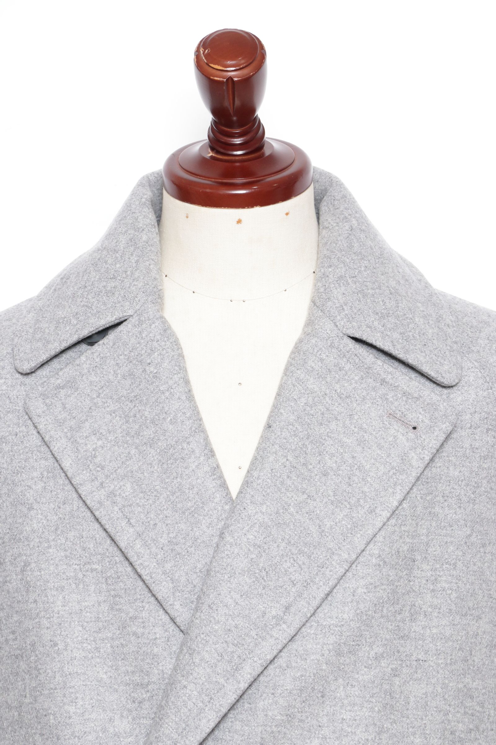 Hevo - BRINDISI - ブリンディジ ウール ベルテッド ダブルコート