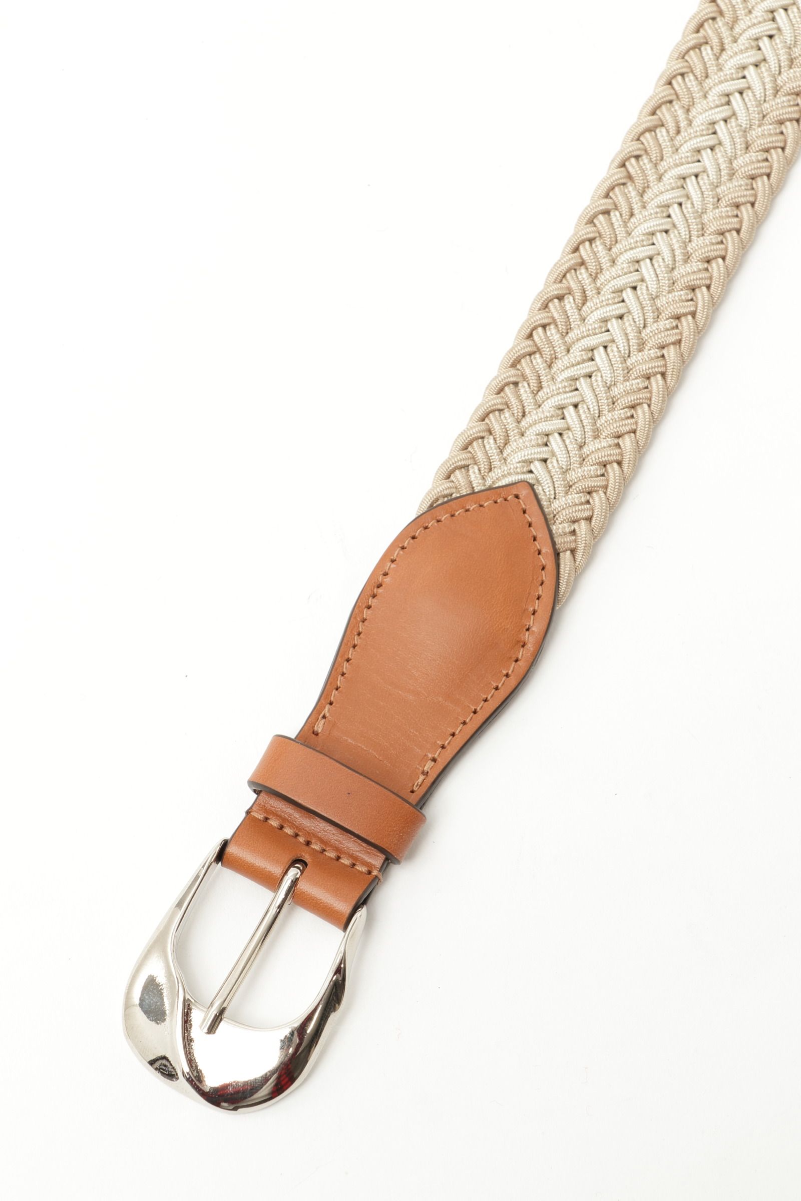 FATTORIA del CUOIO - 30mm幅 真鍮バックル レザーコンビネーション