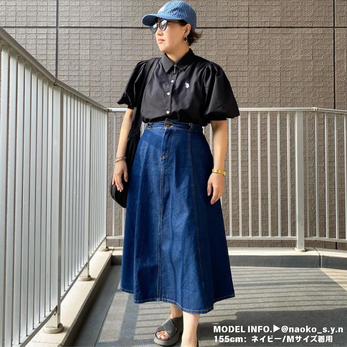 Skirt/デニムフレアスカート ST/No.27688 – Belle Ćie
