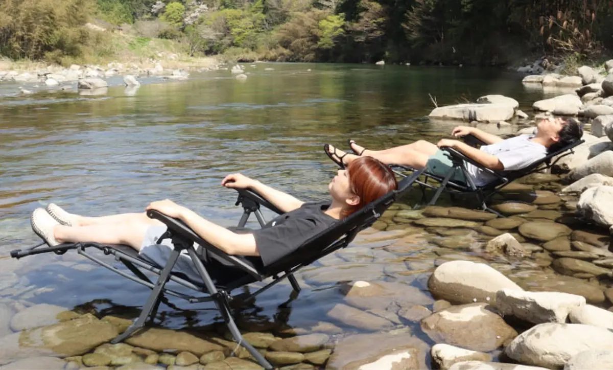 アブガルシア リクライニングチェア オットマン アウトドア 釣り