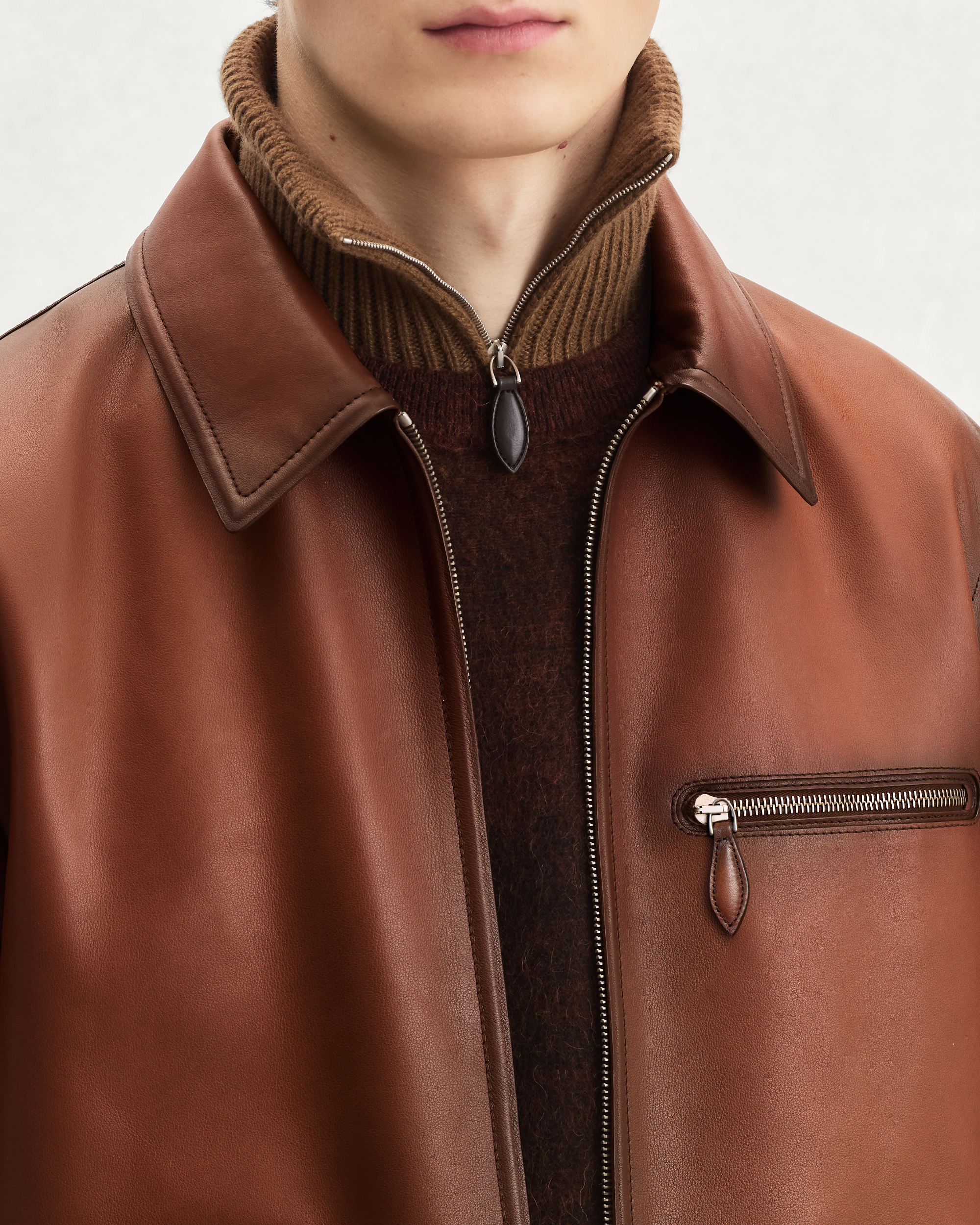 Leather Patina Un Jour Blouson | Berluti US