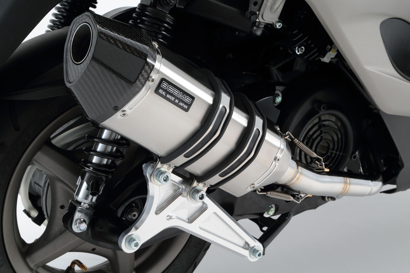 シグナスX3型BEAMSマフラー BEAMS（ビームス） バイク マフラー シグナスX EBJ-SE44J CORSA-EVOII